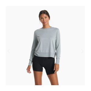 Vuori Women's Daydream Crew in Stormy Heather